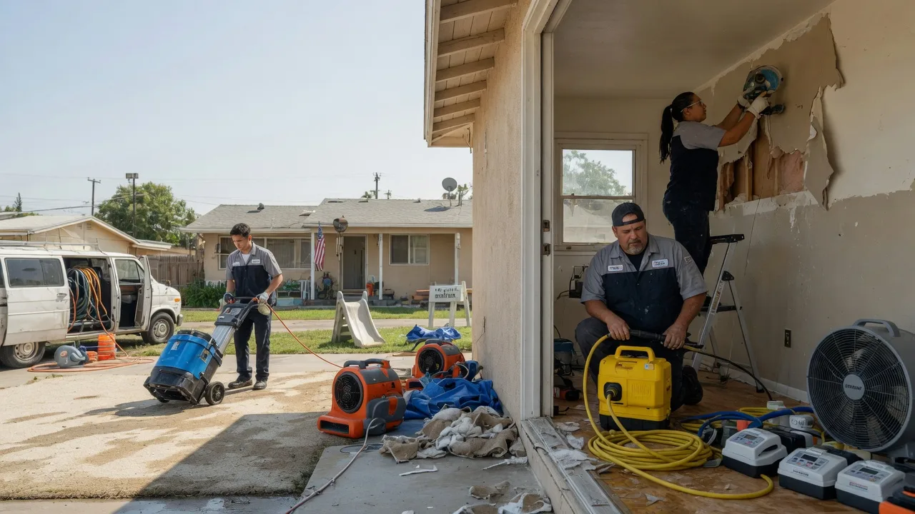 Water Damage Restoration in Iowa, LA near me